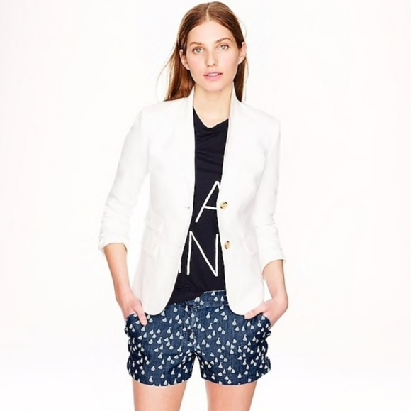 J Crew Navy Blue Sailboat Shorts - Picture 2 of 8